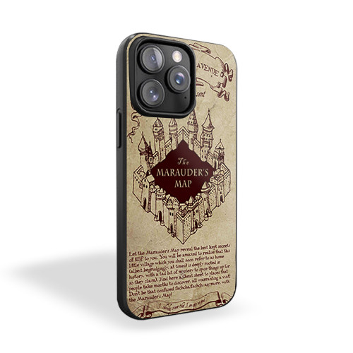 Marauders Map The Scoolar Avenue iPhone 15 Case Cover