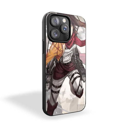 Mikasa Anime iPhone 15 Case Cover