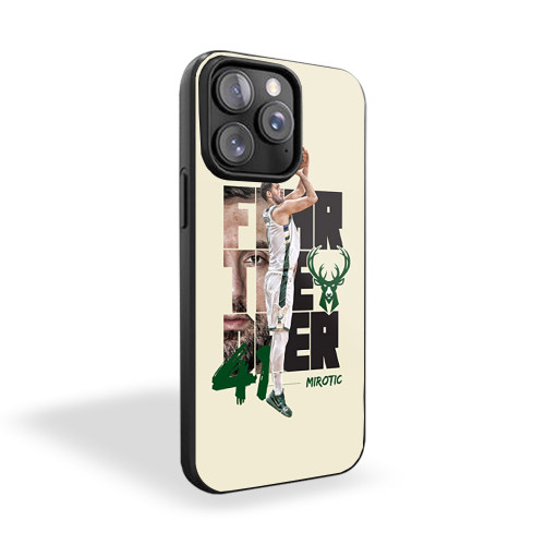 Milwaukee Bucks Vintage Poster Art iPhone 15 Case Cover