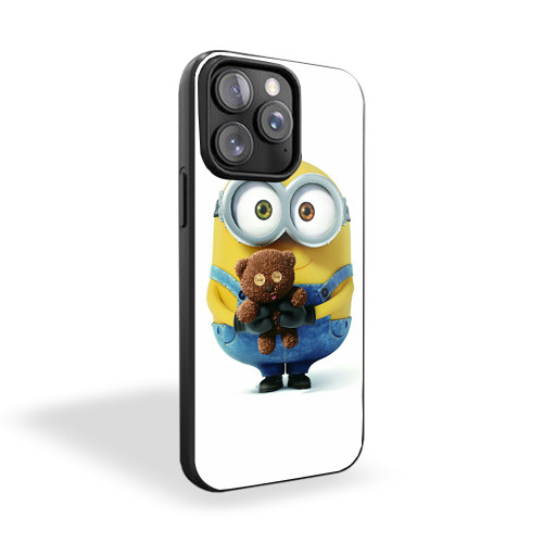 Minions With A Bear iPhone 15 Case Cover