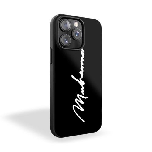 Mohammad Ali Handwritting 2 iPhone 15 Case Cover