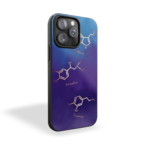 Molecules Galaxy 1 iPhone 15 Case Cover