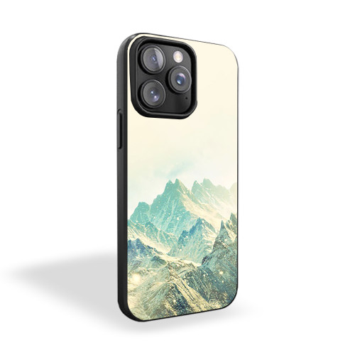 Mountain Soft Color iPhone 15 Case Cover