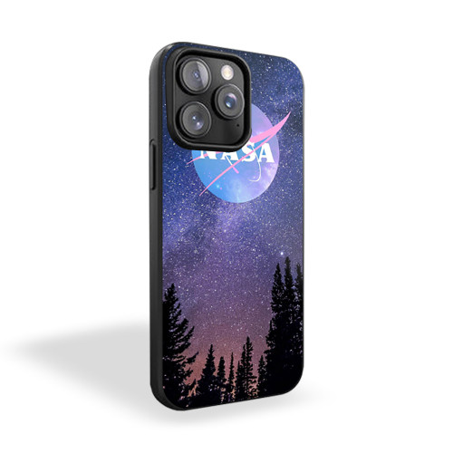 Nasa Logo Galaxy iPhone 15 Case Cover