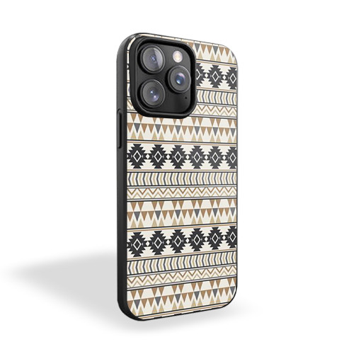 Neutral Aztec iPhone 15 Case Cover