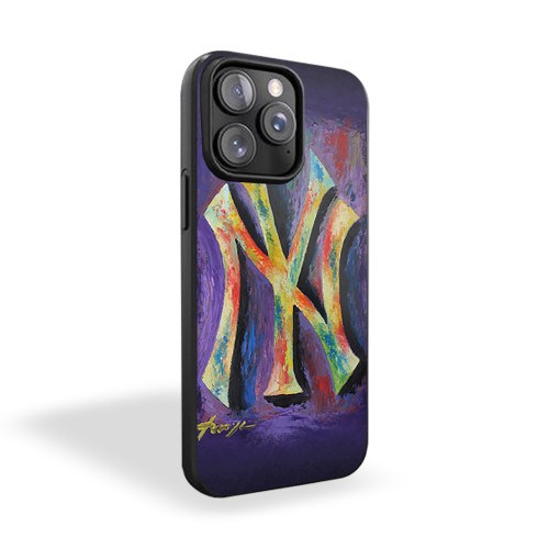 New York Yankees Logo Art iPhone 15 Case Cover