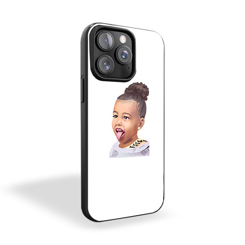 North West Togue Emoji iPhone 15 Case Cover