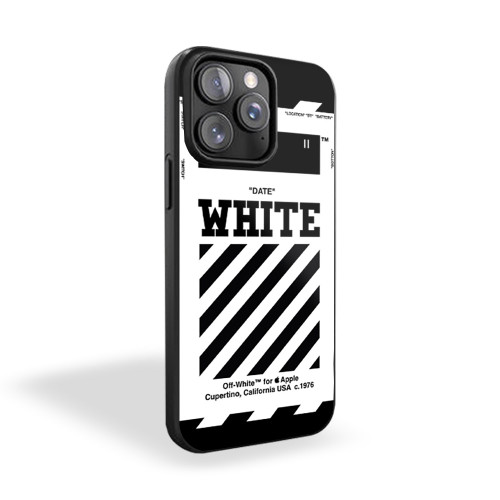 Off White iPhone 15 Case Cover