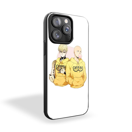 One Punch Man Oppai Hoodie iPhone 15 Case Cover