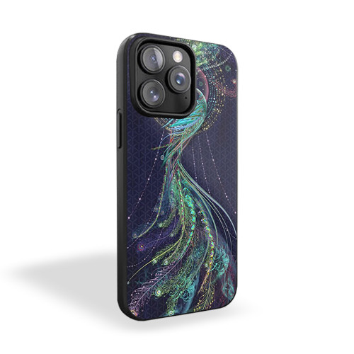 Peacock Art iPhone 15 Case Cover
