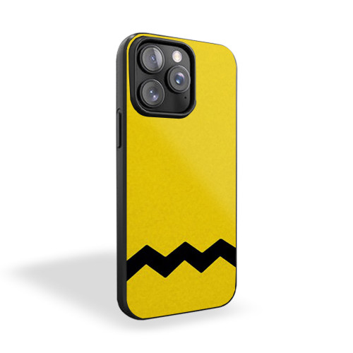 Peanuts Charlie Brown Inspired Print Pattern iPhone 15 Case Cover