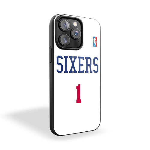 Philadelphia 76Ers Nba Jersey iPhone 15 Case Cover