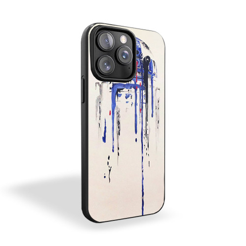 R2D2 Funny Robot Star Wars Drip iPhone 15 Case Cover