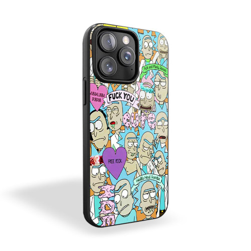 Rick And Morty Collage iPhone 15 Case Cover