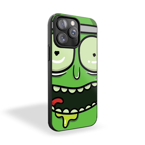 Rick And Morty Pickle Rick Funny Face Funny Parody iPhone 15 Case Cover