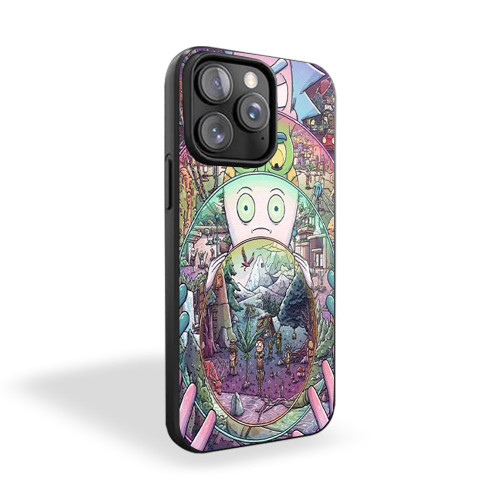 Rick And Morty Word iPhone 15 Case Cover