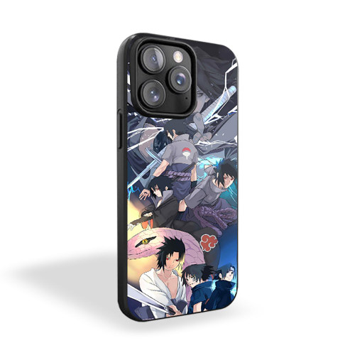 Sasuke Uchiha Evolution Naruto Anime iPhone 15 Case Cover