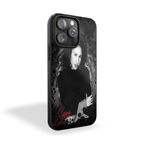 Selena Quintanilla Black And White iPhone 15 Case Cover