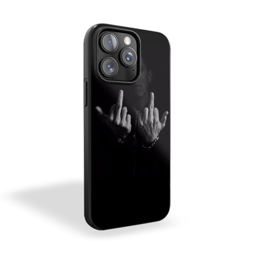 Singer Eminem Midle Finger iPhone 15 Case Cover