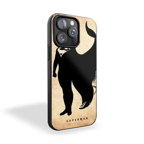 Superman Silhouette Poster iPhone 15 Case Cover