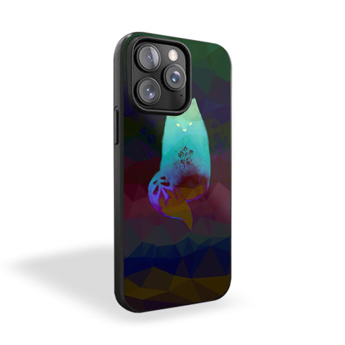 Thai Tea Fox Geometric Blue Light iPhone 15 Case Cover