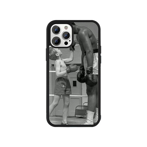 Muhammad Ali With Kid 6 Years Old Patrick Power During Training iPhone 13 / 13 Mini / 13 Pro / 13 Pro Max Case Cover