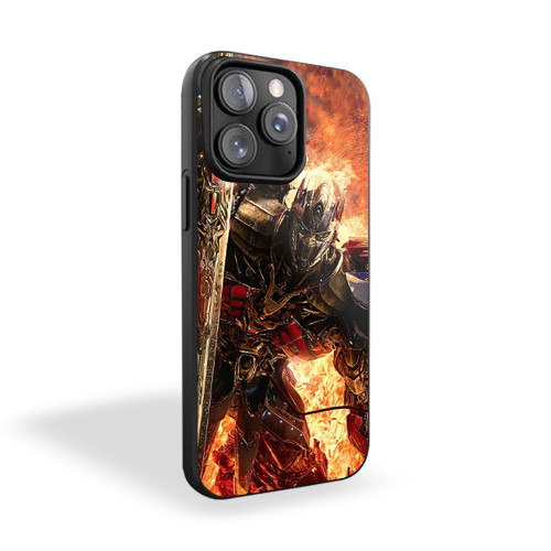 Transformer Optimus Prime War iPhone 15 Case Cover