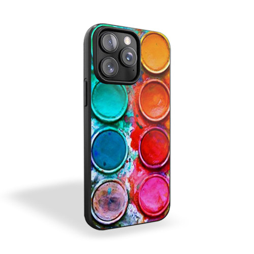 Watercolor Set Elips Paint iPhone 15 Case Cover