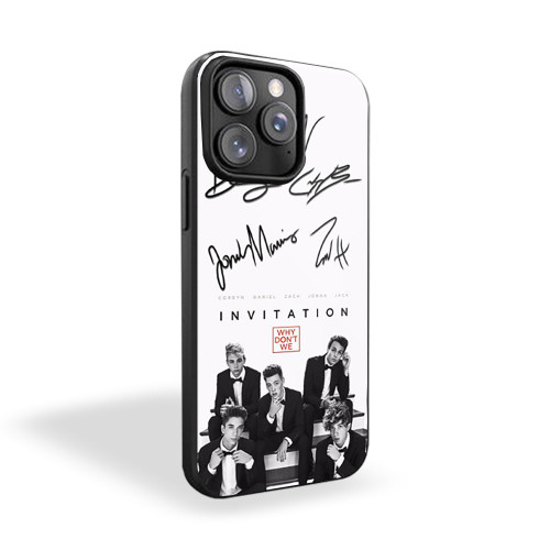 Why Don't We Signatures iPhone 15 Case Cover