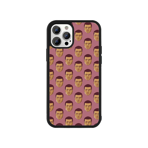 Mohammad Ali Seriously Face Pattern iPhone 13 / 13 Mini / 13 Pro / 13 Pro Max Case Cover