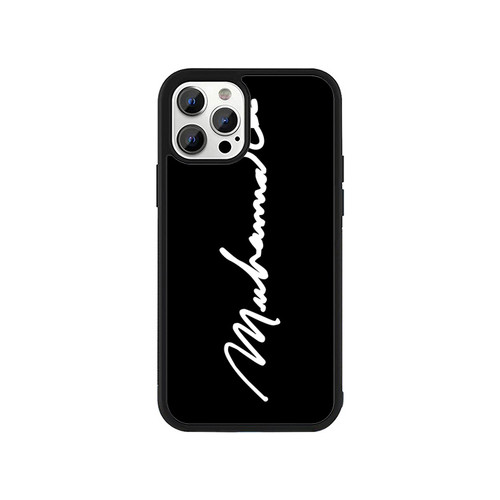 Mohammad Ali Handwritting 2 iPhone 13 / 13 Mini / 13 Pro / 13 Pro Max Case Cover