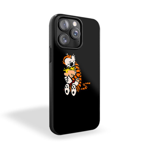 Calvin & Hobbes The Hug Colorful iPhone 15 Case Cover