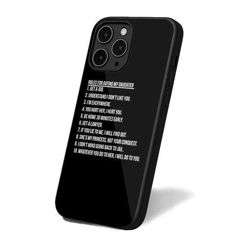 10 Rules For Dating My Daughter iPhone 16 Case Cover