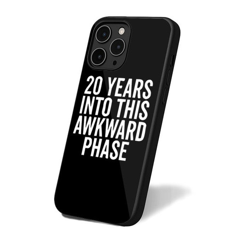 20 Years Into This Awkward Phase iPhone 16 Case Cover