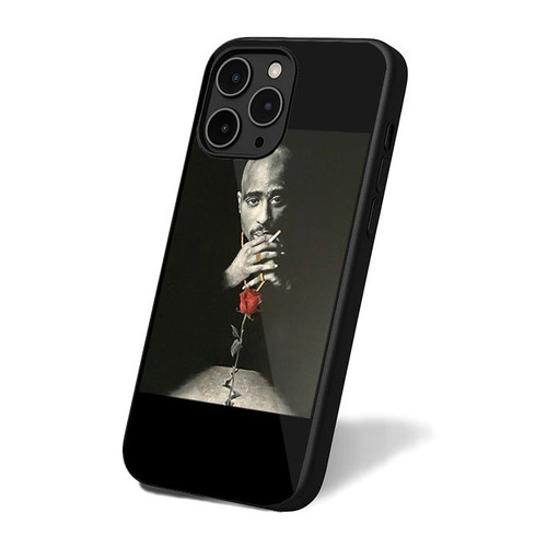 2Pac Smoke The Rose iPhone 16 Case Cover