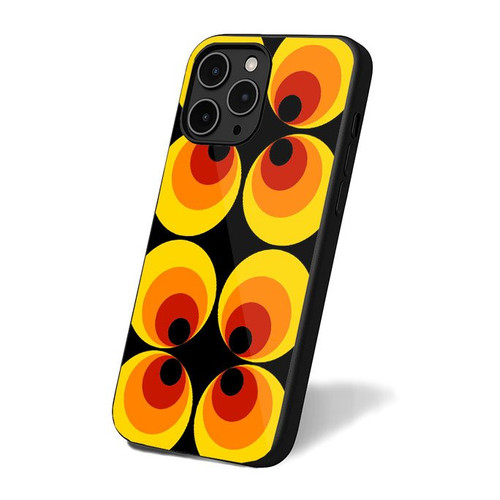 70's Seventies Retro Pattern Tumblr iPhone 16 Case Cover
