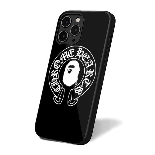 A Bathing Ape X Chrome Hearts iPhone 16 Case Cover