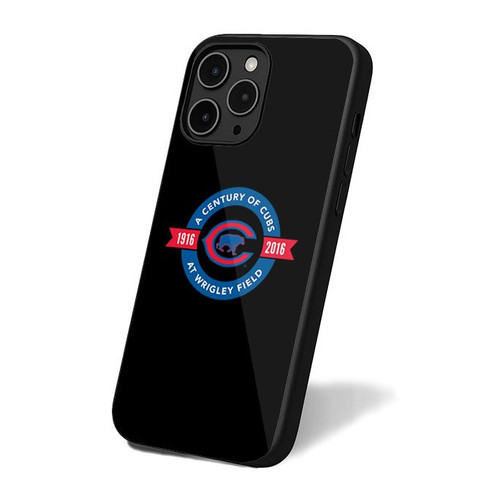 A Century Of Cubs At Wrigley Field Cubs New Logo Celebrates 100 Years iPhone 16 Case Cover