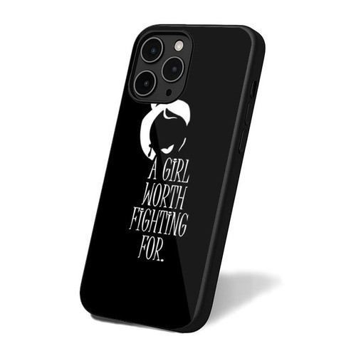A Girl Worth Fighting For Quote Mulan Disney iPhone 16 Case Cover