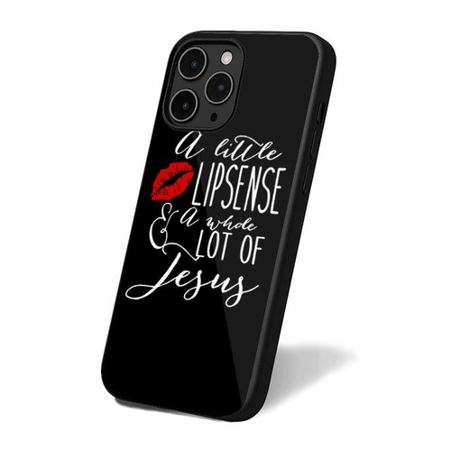 A Little Lipsense And A Whole Lot Of Jesus iPhone 16 Case Cover