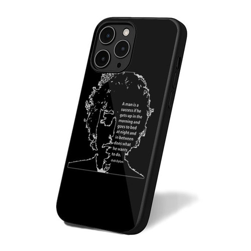 A Man Is A Success If He Gets Up In The Morning iPhone 16 Case Cover