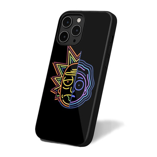 Abstract Rick Face iPhone 16 Case Cover