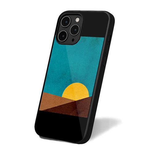 Abstract Sunrise Design iPhone 16 Case Cover Abstract Sunrise Design iPhone 16 Case Cover