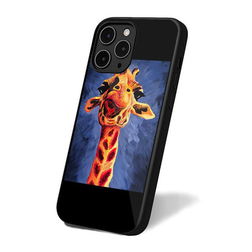 Acrylic Giraffe iPhone 16 Case Cover