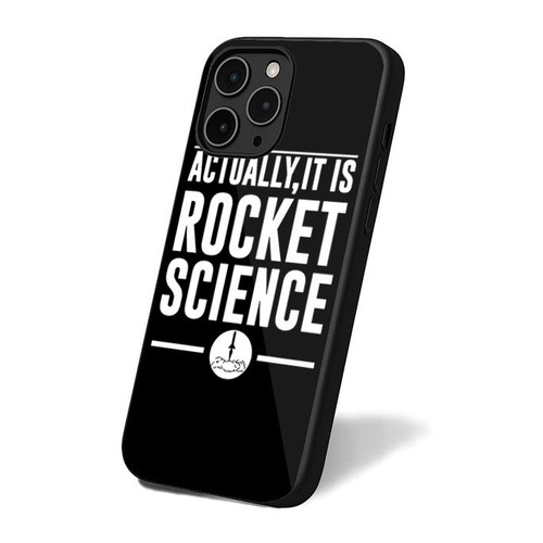 Actually It Is Rocket Science Funny Space iPhone 16 Case Cover