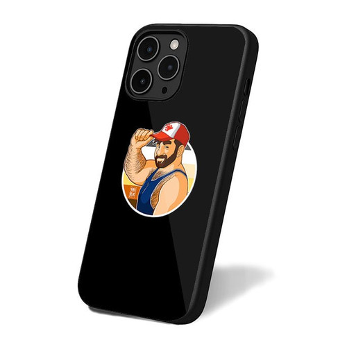 Adam Likes Baseball Caps Bear Pride iPhone 16 Case Cover