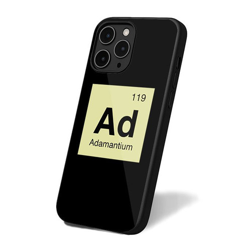 Adamantium Periodic Table X-Men Wolverine Marvel Superhero iPhone 16 Case Cover