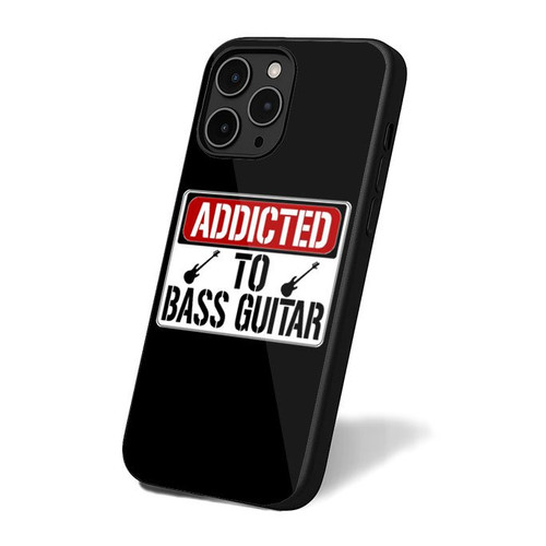 Addicted To Bass Guitar iPhone 16 Case Cover