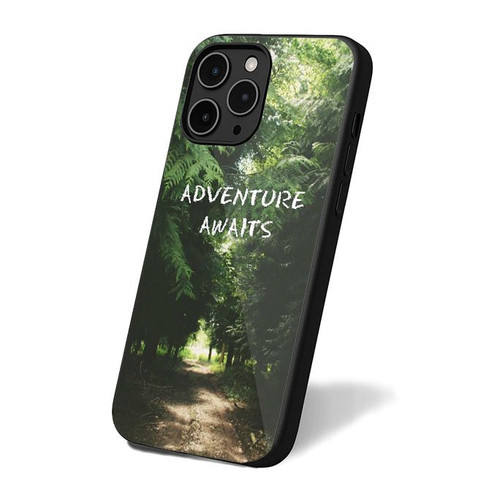 Adventure Awaits Simple Vintage Art iPhone 16 Case Cover