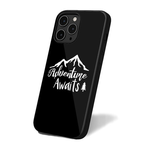 Adventure Awaits Tree Mountain iPhone 16 Case Cover